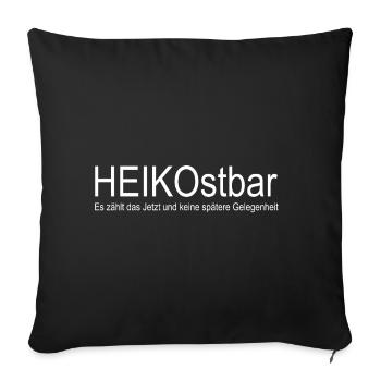 Must have! Weihnachtsshirt Herren dezentes Desig - Sofakissenbezug 45 x 45 cm - Schwarz - Vorne