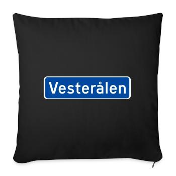 Îles de la Madeleine - Housse de coussin décorative 45 x 45 cm - noir - Devant