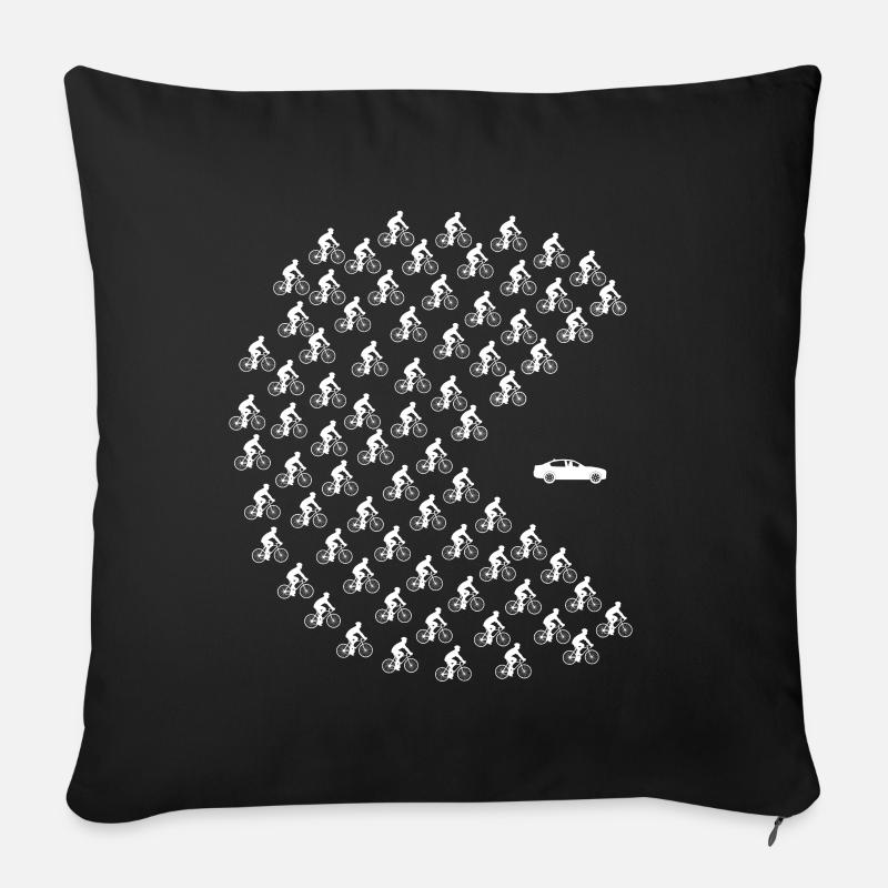 Auto Velo, Game Gamer Arcade freegame - Sofakissenbezug 45 x 45 cm - Schwarz