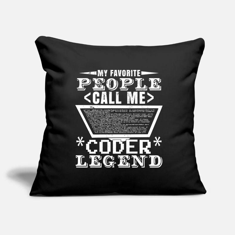 Coder Legend Sofa pillowcase 17,3'' x 17,3'' (45 x 45 cm)