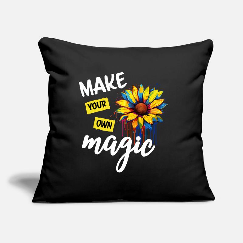 self confidence courage Sofa pillowcase 17,3'' x 17,3'' (45 x 45 cm)