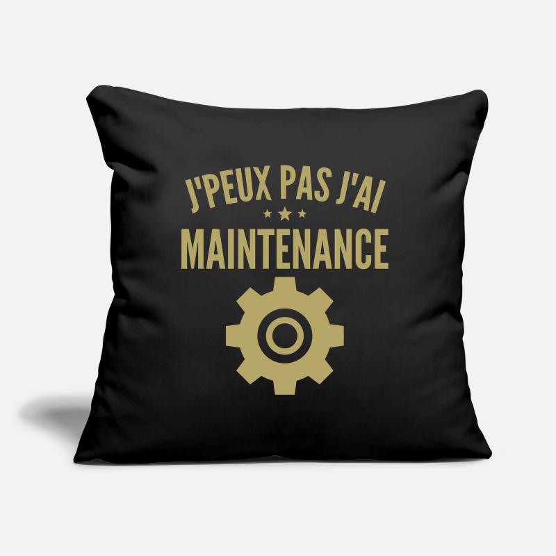 Maintenance informatique Housse de coussin décorative 45 x 45 cm