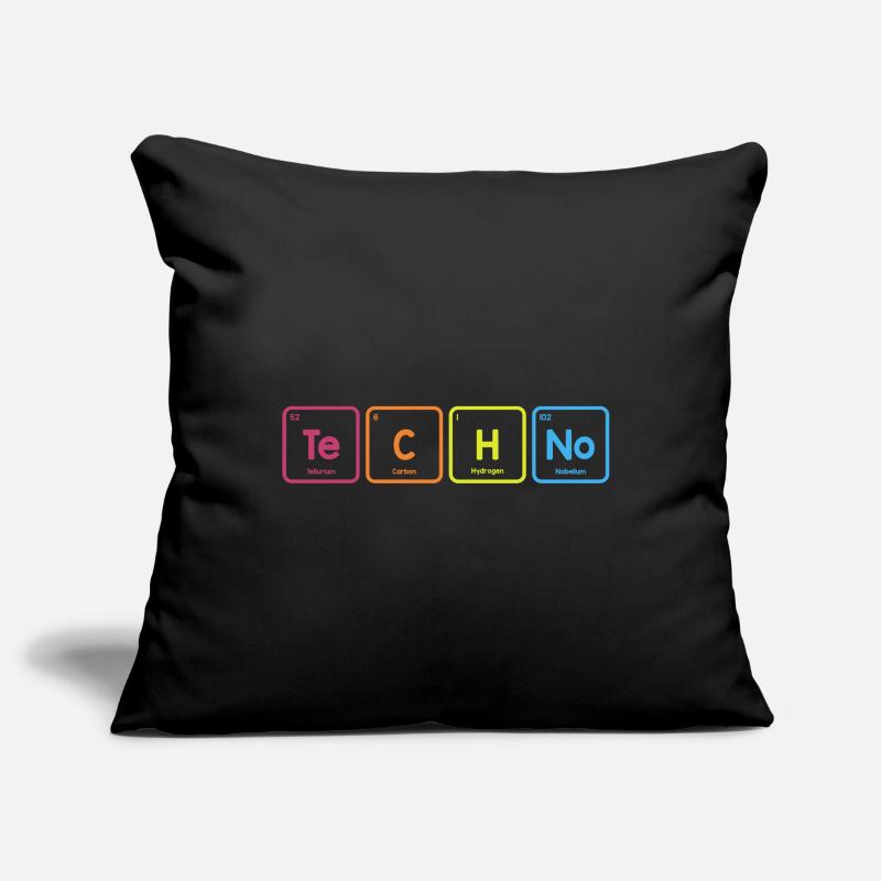 Techno éléments Housse de coussin décorative 45 x 45 cm