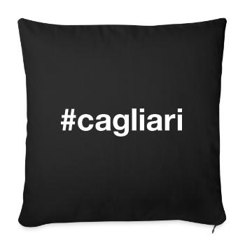 CAGLIARI Hashtag - Sofa pillowcase 17,3'' x 17,3'' (45 x 45 cm) - black - Front