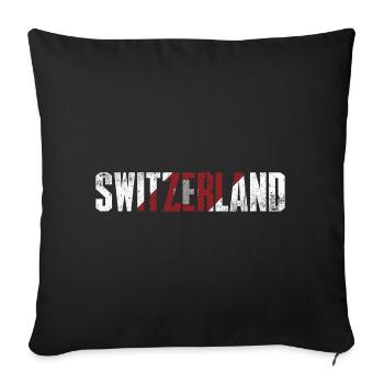 N/A - Sofa pillowcase 17,3'' x 17,3'' (45 x 45 cm) - black - Front