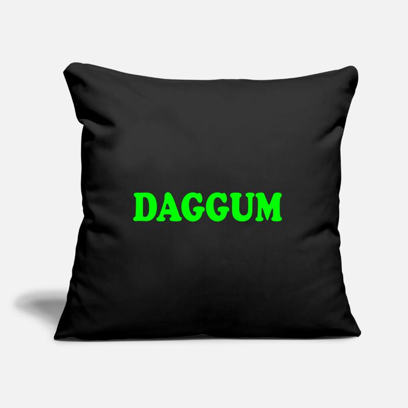 Daggum Housse de coussin décorative 45 x 45 cm