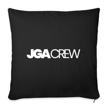 Bachelor Crew Bachelor Party - Sofa pillowcase 17,3'' x 17,3'' (45 x 45 cm) - black - Front