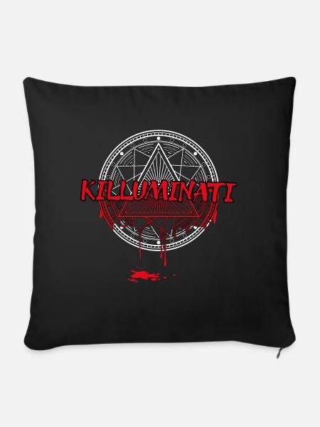Killuminati - Sofakissenbezug 45 x 45 cm - Schwarz