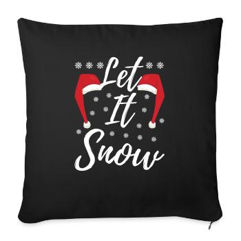 Ugly Christmas - Sofa pillowcase 17,3'' x 17,3'' (45 x 45 cm) - black - Front
