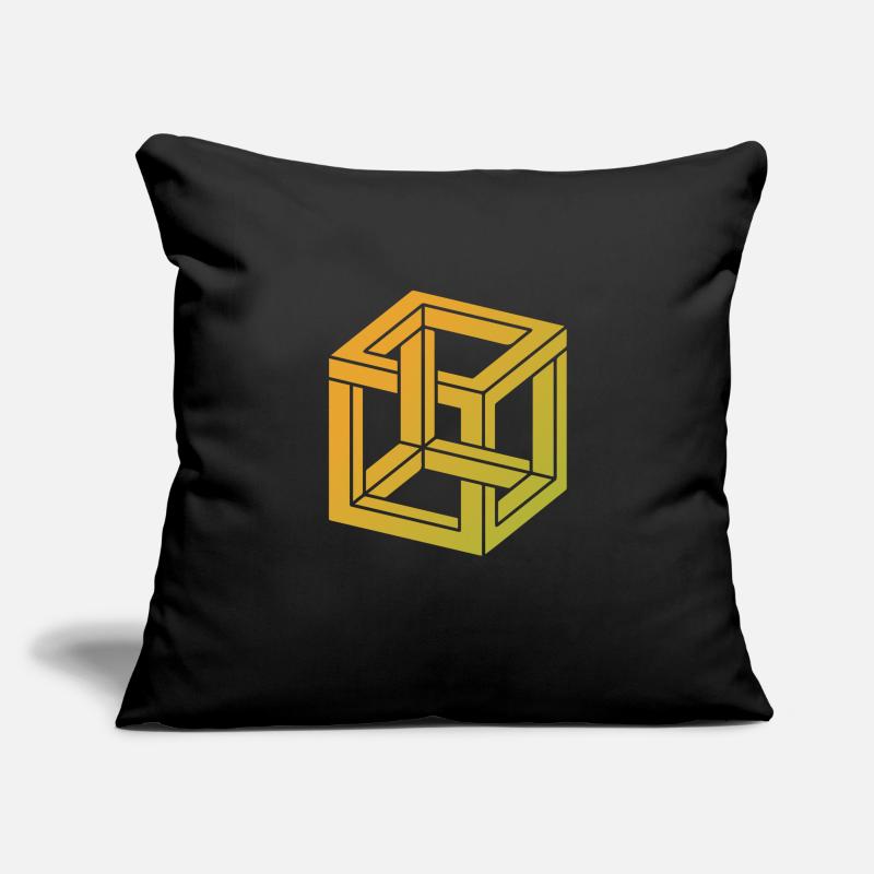 illusion Sofa pillowcase 17,3'' x 17,3'' (45 x 45 cm)