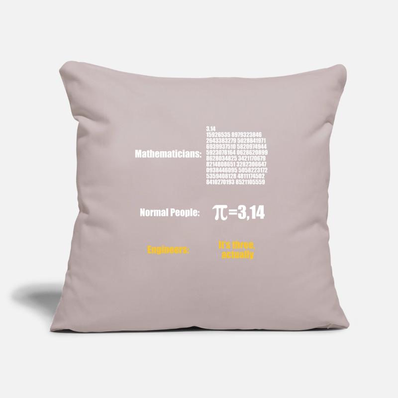 Physics Math Engineer Mathematician Physicist Sofa pillowcase 17,3'' x 17,3'' (45 x 45 cm)