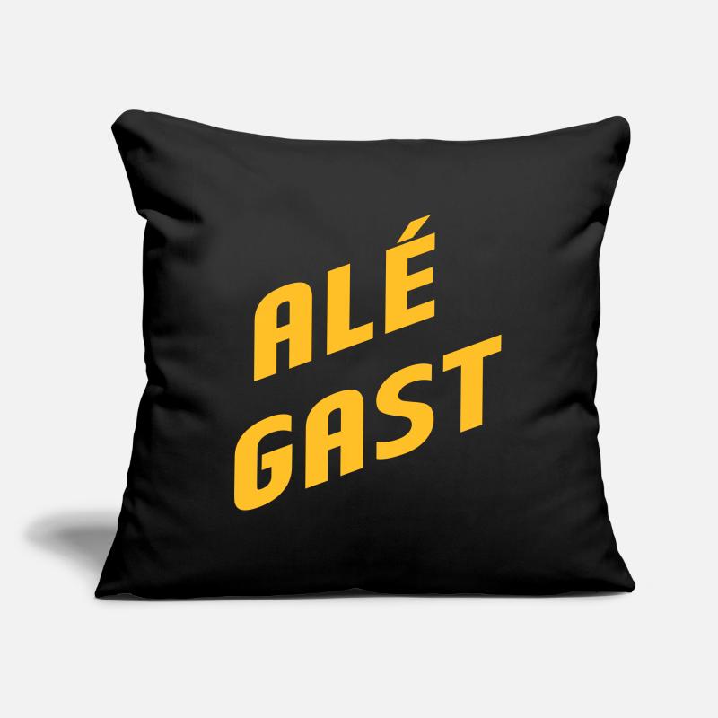 Alé Gast - Antwerp dialect Sofa pillowcase 17,3'' x 17,3'' (45 x 45 cm)
