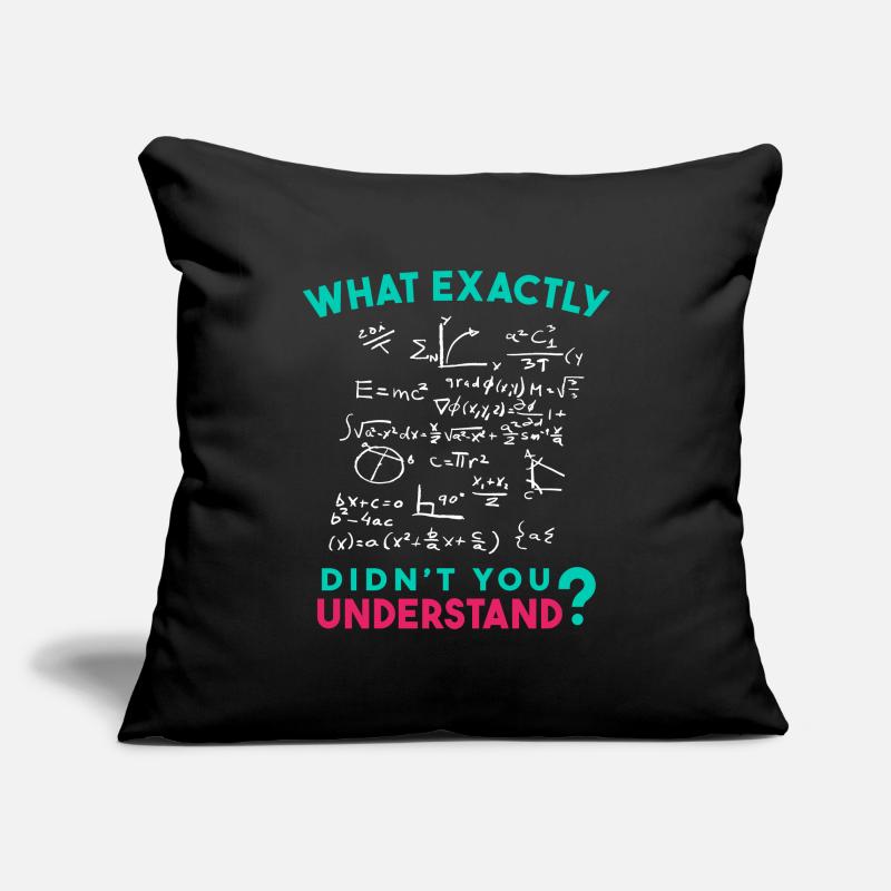 Physics Math Formula Joke Sofa pillowcase 17,3'' x 17,3'' (45 x 45 cm)