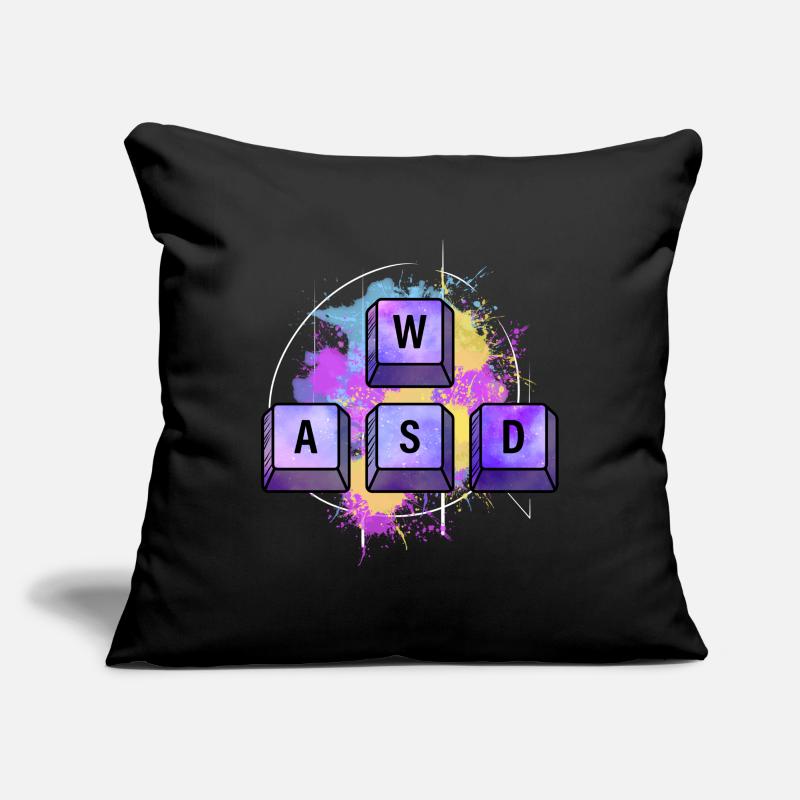 Programmeur Coder Développeur de logiciels Housse de coussin décorative 45 x 45 cm