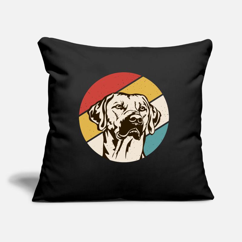 Chien Rhodesian Ridgeback Housse de coussin décorative 45 x 45 cm
