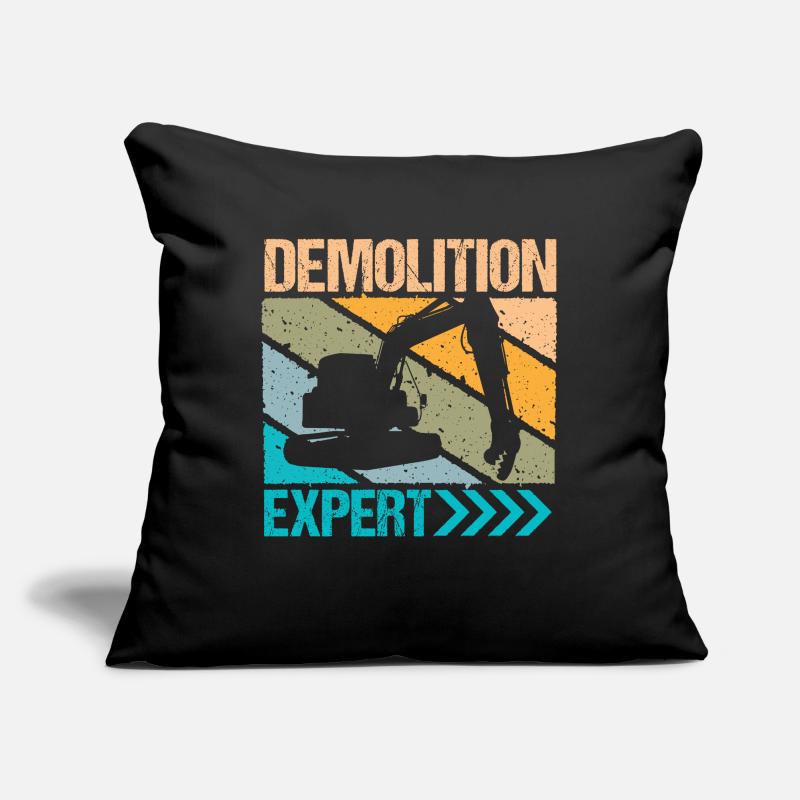 Demolition Expert Baggerfahrer Sofakissenbezug 45 x 45 cm