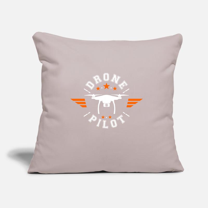 Pile de drones Housse de coussin décorative 45 x 45 cm