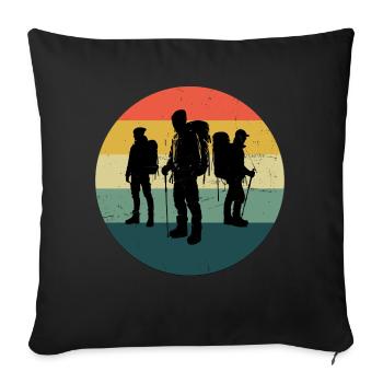 Hommes Escalade Escalade Bloc Bloc - Housse de coussin décorative 45 x 45 cm - noir - Devant