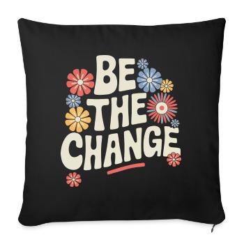 Altruismo Selfless Giving Giving School Spirit - Sofa pillowcase 17,3'' x 17,3'' (45 x 45 cm) - black - Front