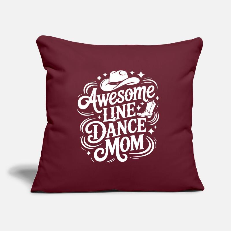 Linedance Mom Wunderbare Line Dance Mama Sofakissenbezug 45 x 45 cm