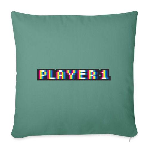 Partnerlook No. 2 (Player 1) - Farbe/colour - Sofakissenbezug 45 x 45 cm
