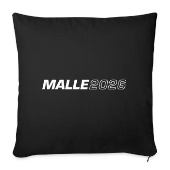 Malle 2026 Majorque - Housse de coussin décorative 45 x 45 cm - noir - Devant