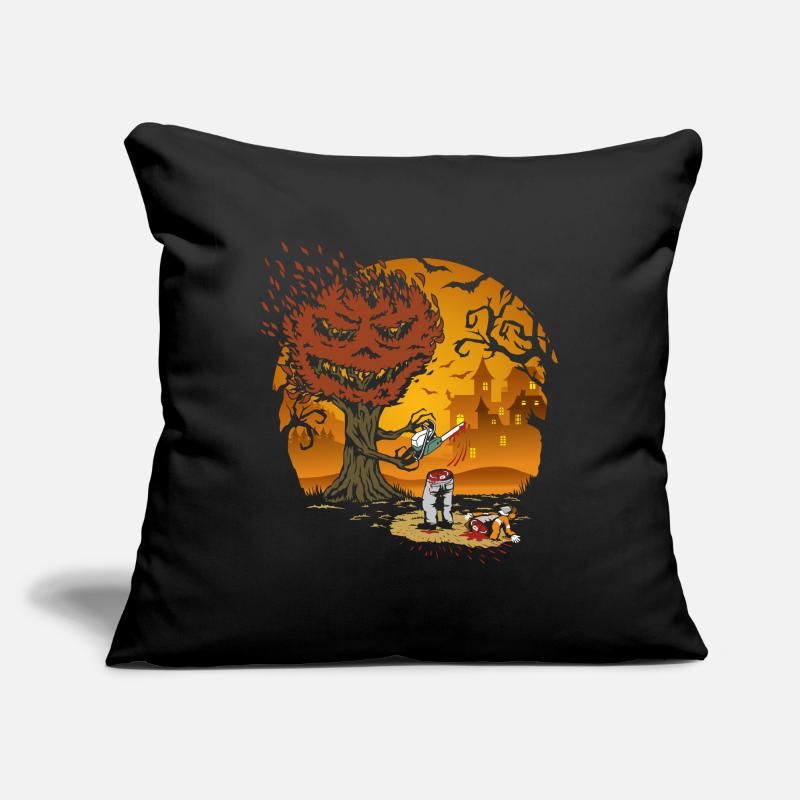 Tree chainsaw Sofa pillowcase 17,3'' x 17,3'' (45 x 45 cm)
