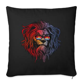 Kiribati - Sofa pillowcase 17,3'' x 17,3'' (45 x 45 cm) - black - Front
