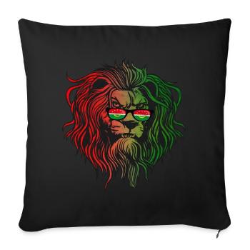 Arab Maghreb Union - Sofa pillowcase 17,3'' x 17,3'' (45 x 45 cm) - black - Front