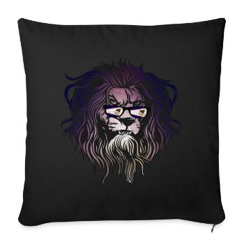 American Samoa - Sofa pillowcase 17,3'' x 17,3'' (45 x 45 cm) - black - Front