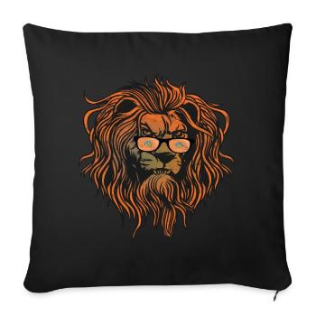 Bali - Sofa pillowcase 17,3'' x 17,3'' (45 x 45 cm) - black - Front