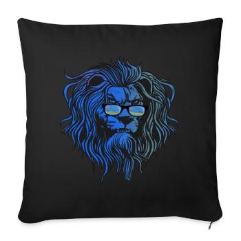 Aruba - Sofa pillowcase 17,3'' x 17,3'' (45 x 45 cm) - black - Front
