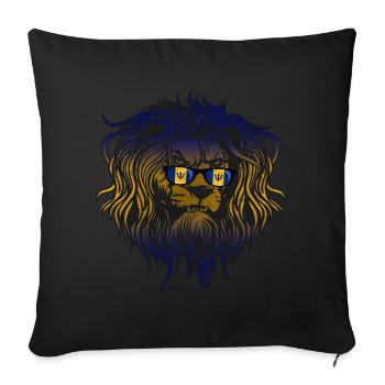 Barbados - Sofa pillowcase 17,3'' x 17,3'' (45 x 45 cm) - black - Front