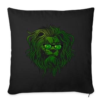Îles Cocos - Housse de coussin décorative 45 x 45 cm - noir - Devant