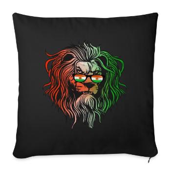 Nouvelle-Zélande - Housse de coussin décorative 45 x 45 cm - noir - Devant