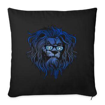 Mariannes du Nord (Îles) - Housse de coussin décorative 45 x 45 cm - noir - Devant