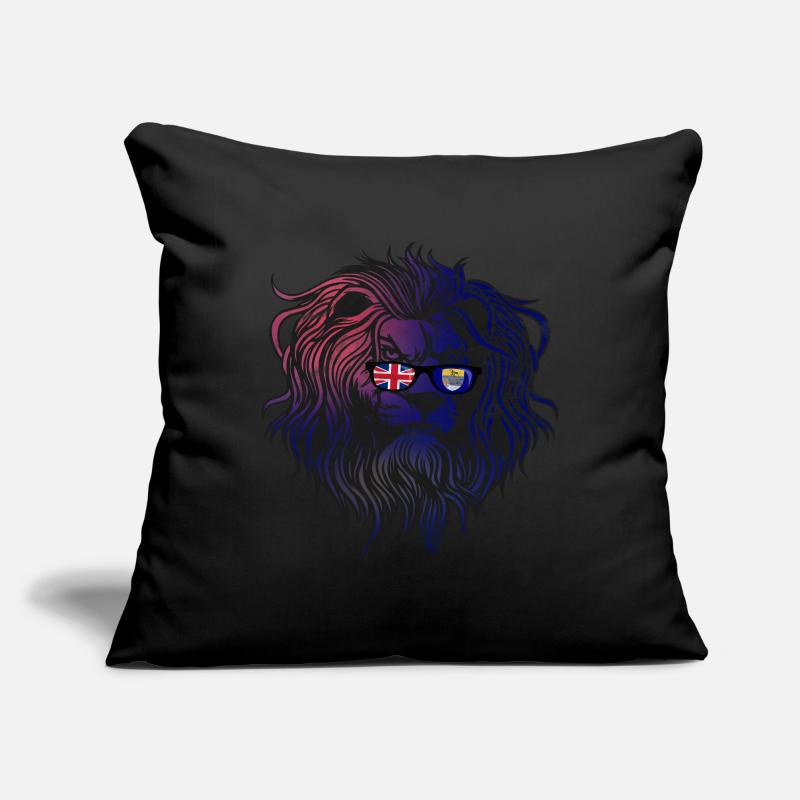 Sainte-Hélène Housse de coussin décorative 45 x 45 cm