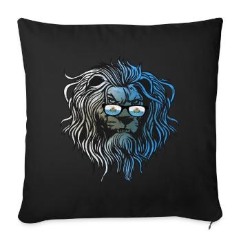 San Marino - Sofa pillowcase 17,3'' x 17,3'' (45 x 45 cm) - black - Front