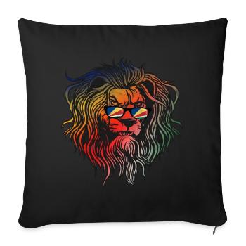 Seychelles - Housse de coussin décorative 45 x 45 cm - noir - Devant