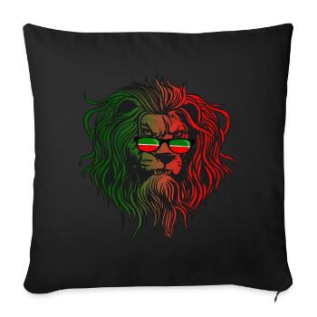 Tatarstan - Housse de coussin décorative 45 x 45 cm - noir - Devant