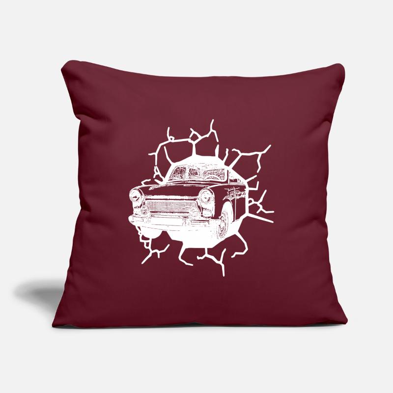Trabi Trabant Oldtimer Wall Fall Ostalgie Ossi Sofa pillowcase 17,3'' x 17,3'' (45 x 45 cm)