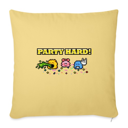 Party Hard! - Sofakissenbezug 45 x 45 cm