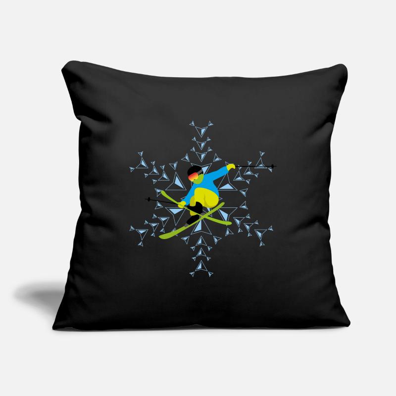 ski freestyle hell Sofakissenbezug 45 x 45 cm
