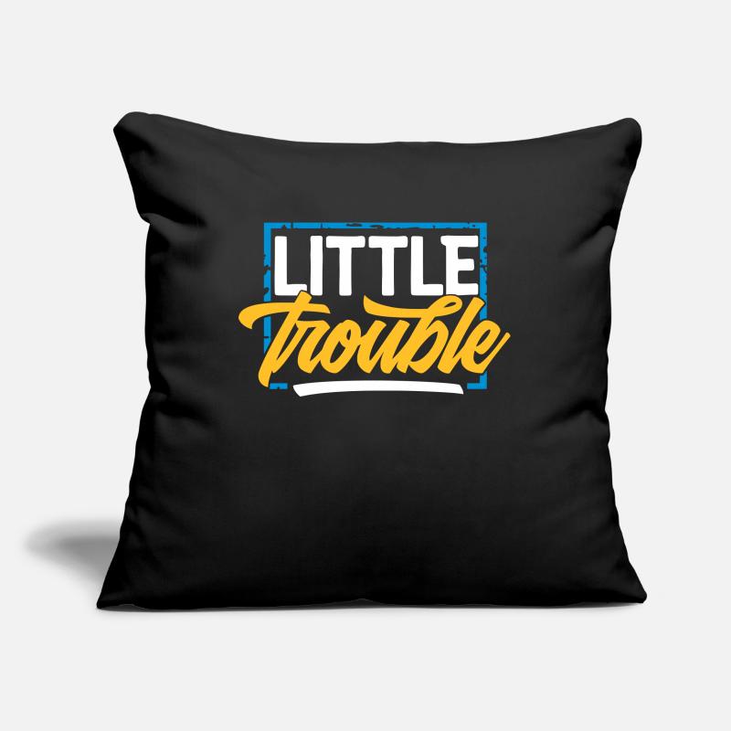 little trouble Sofa pillowcase 17,3'' x 17,3'' (45 x 45 cm)