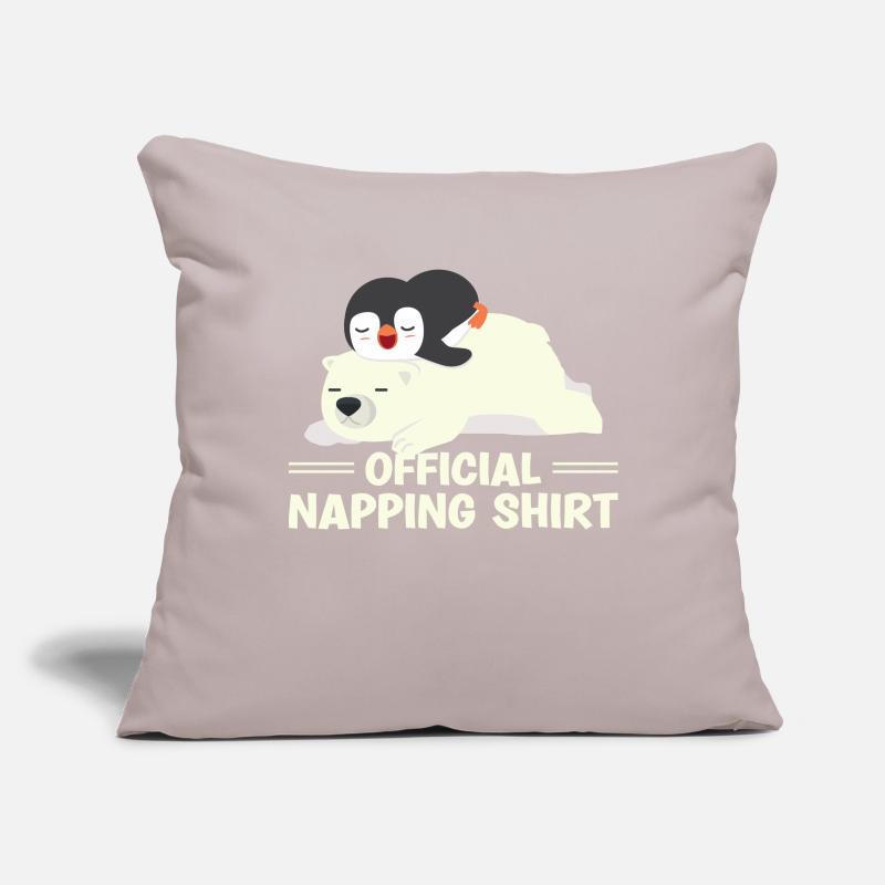 Sleeping Penguin Lover Cute Penguin Napping Sofakissenbezug 45 x 45 cm