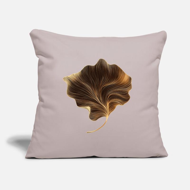 Foglia elegante Copricuscino per divano, 45 x 45 cm