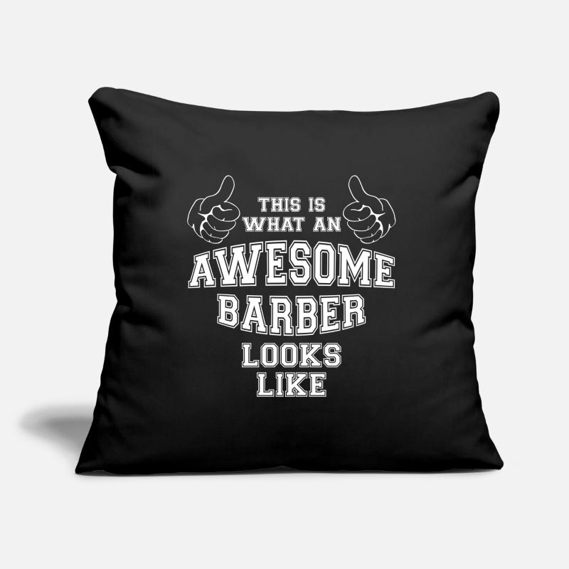 Cool This is what an Awesome Barber Looks Like Sofa pillowcase 17,3'' x 17,3'' (45 x 45 cm)