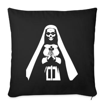 Audacieux et mystérieux Embrassez votre côté intrépide wi - Housse de coussin décorative 45 x 45 cm - noir - Devant