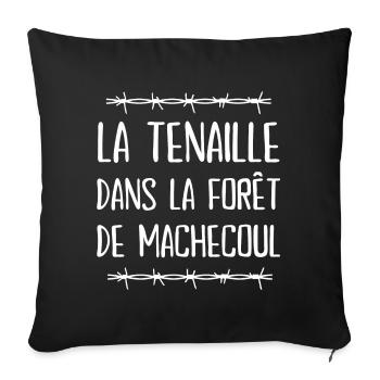 la septième compagnie, la 7ème compagnie - Housse de coussin décorative 45 x 45 cm - noir - Devant