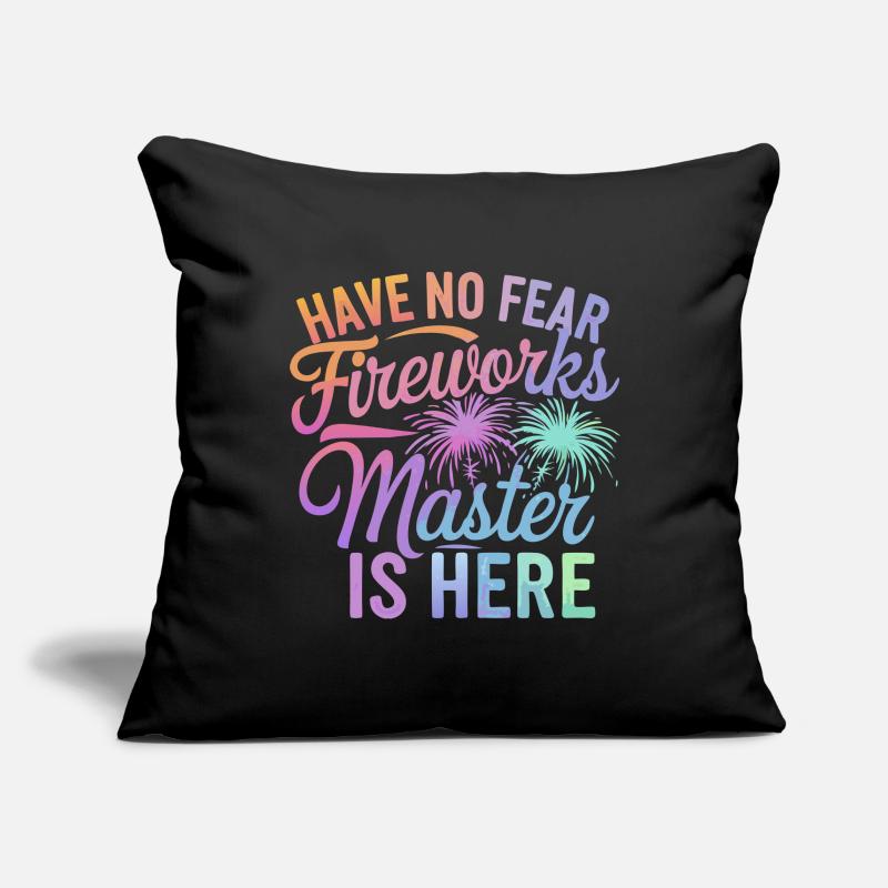 Pyrotechnics Fireworks Pyrotechnics Sofa pillowcase 17,3'' x 17,3'' (45 x 45 cm)